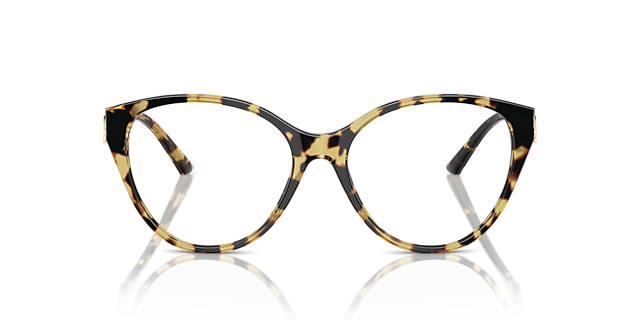 JC3009 Yellow Havana AcetatEyeglass Frames von B24, Vorderansicht
