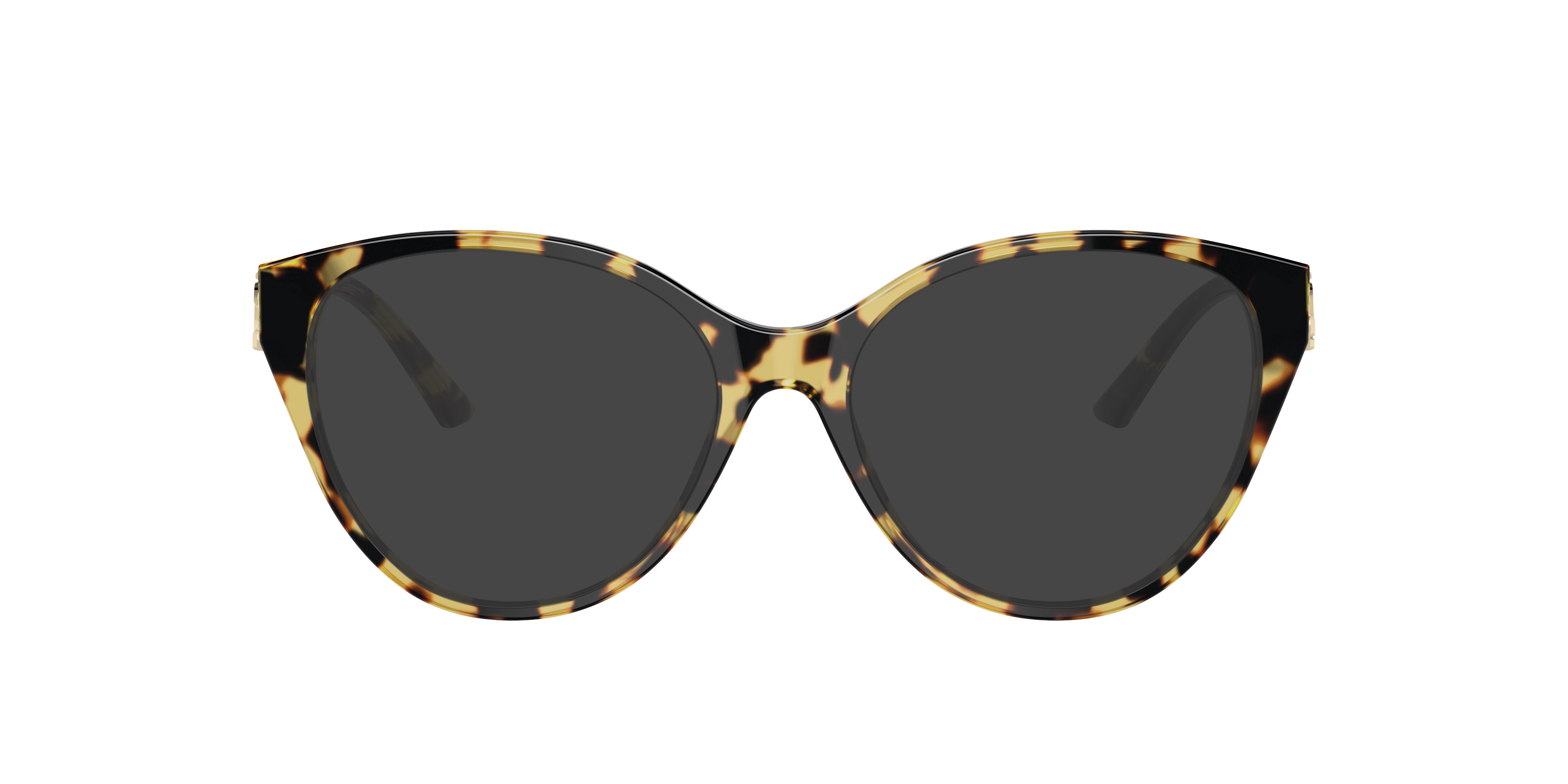 JC3009 Yellow Havana AcetaatEyeglass Frames van B24, met getinte lenzen