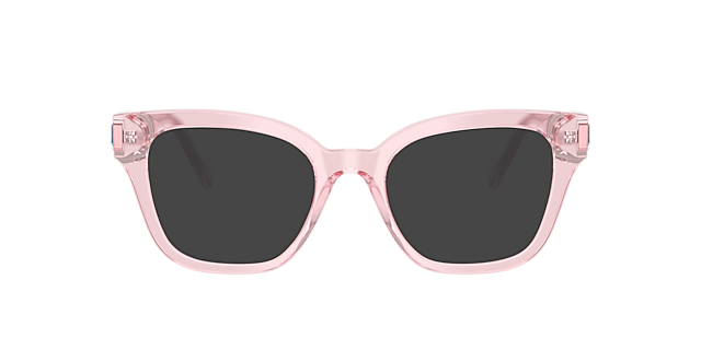 SK2048 Transparant Roze AcetaatEyeglass Frames van B24, met getinte lenzen