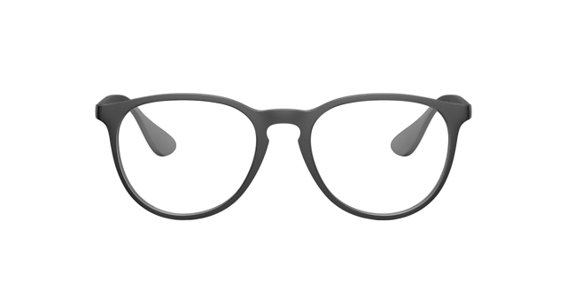 RB7046 Rubber zwart KunststofEyeglass Frames van B24, Vooraanzicht