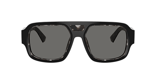 DG4516 Black On Grey Havana AcetatSunglass Frames von B24, mit getönten Gläsern