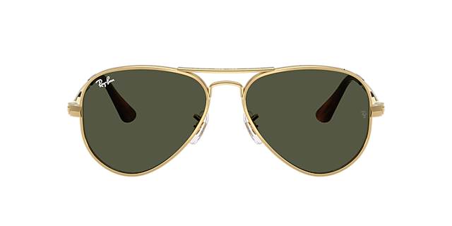 RB3925 Arista goud MetaalSunglass Frames van B24, met getinte lenzen