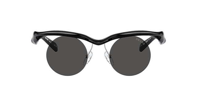 PR A24S Schwarz KunststoffSunglass Frames von B24, mit getönten Gläsern