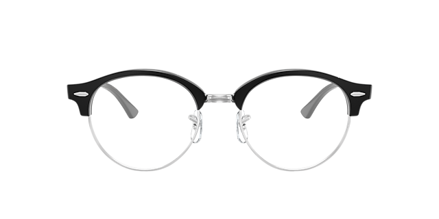 RB4246V Schwarz AcetatEyeglass Frames von B24, Vorderansicht