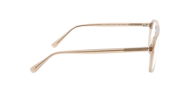 Berlin Kristal beige AcetaatEyeglass Frames van B24, Zijaanzicht