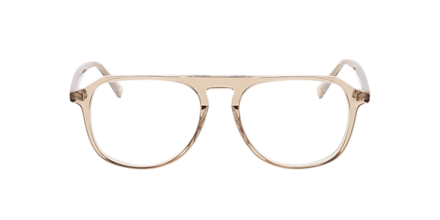 Berlin Kristal beige AcetaatEyeglass Frames van B24, Vooraanzicht