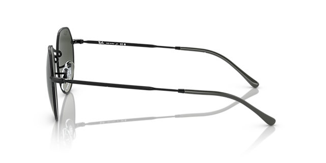 RB3565 Zwart MetaalSunglass Frames van B24, Zijaanzicht