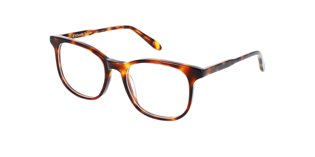 Harper Havana Cigar AcetaatEyeglass Frames van B24, Hoekweergave