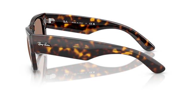 RB0840S Havana KunststofSunglass Frames van B24, Zijaanzicht