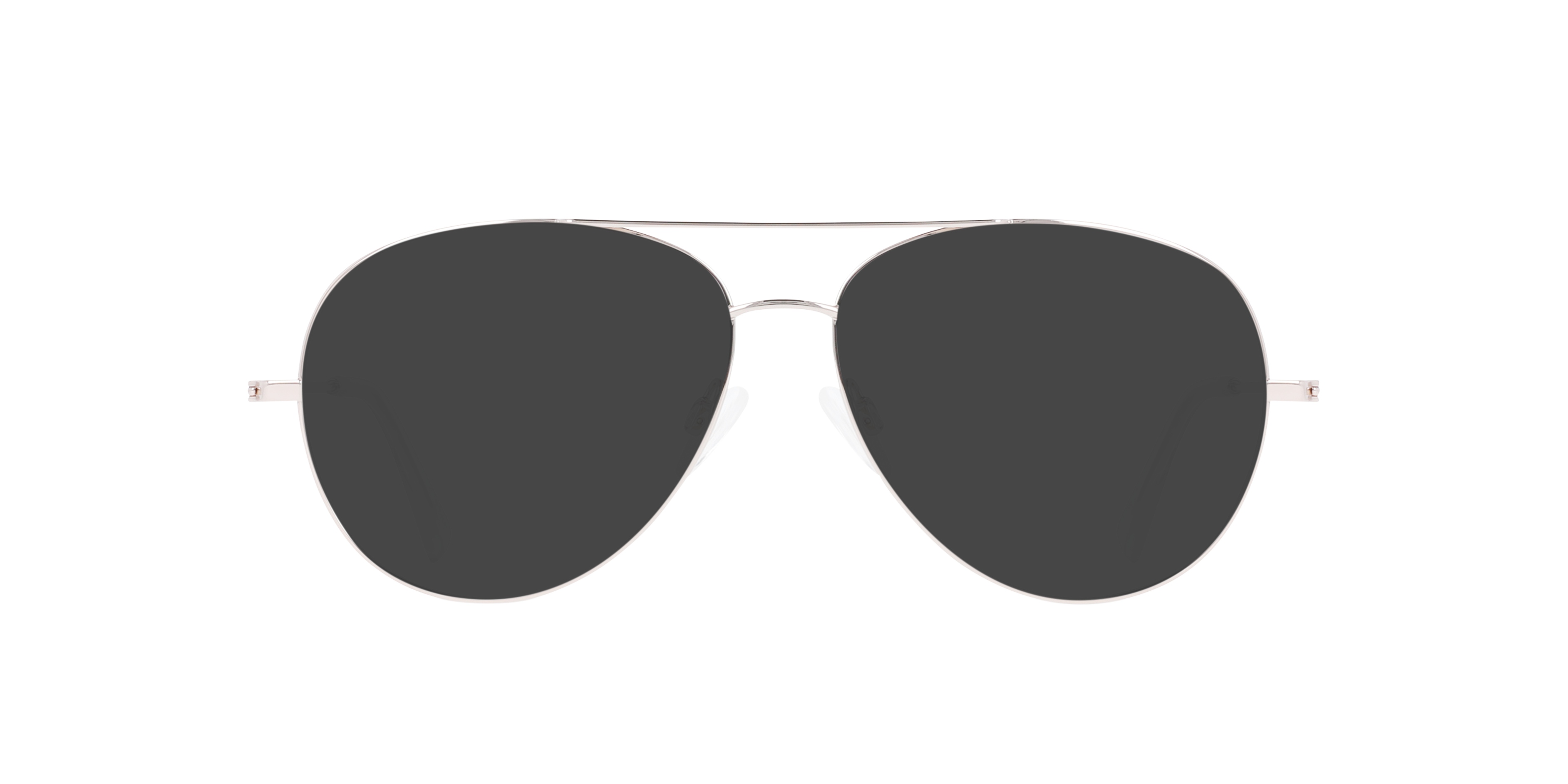 Maverick Platinum Silver Titanium TitanEyeglass Frames von B24, mit getönten Gläsern