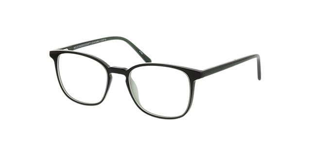 New Haven Kristalgroen KunststofEyeglass Frames van B24, Hoekweergave