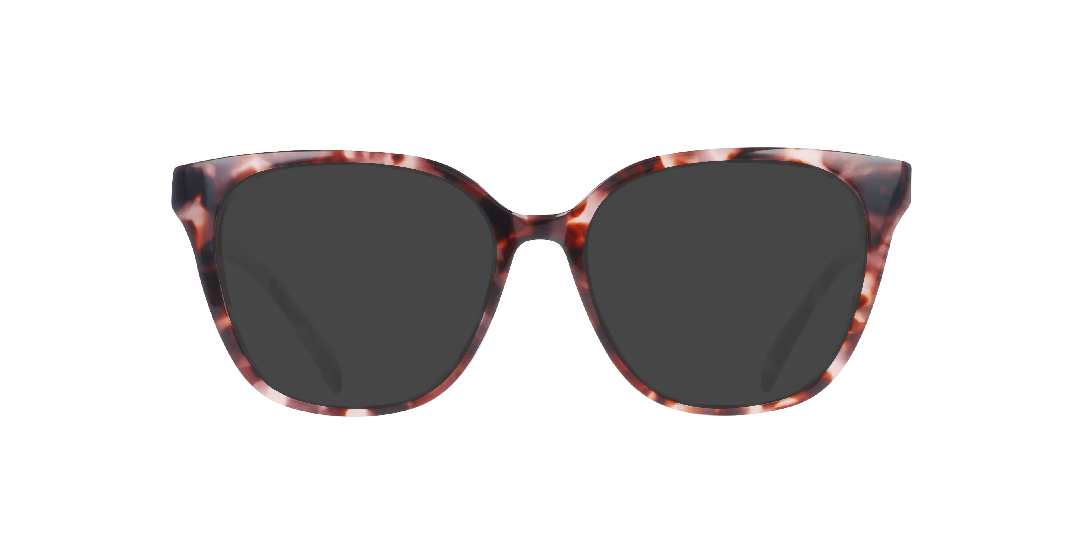 Sabrina Rosé Tortoise AcetaatEyeglass Frames van B24, met getinte lenzen