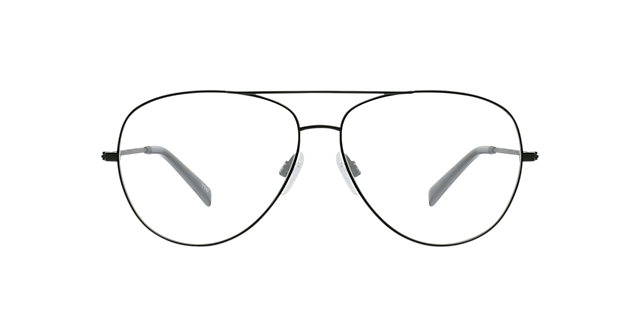 Maverick Black Titanium TitaanEyeglass Frames van B24, Vooraanzicht