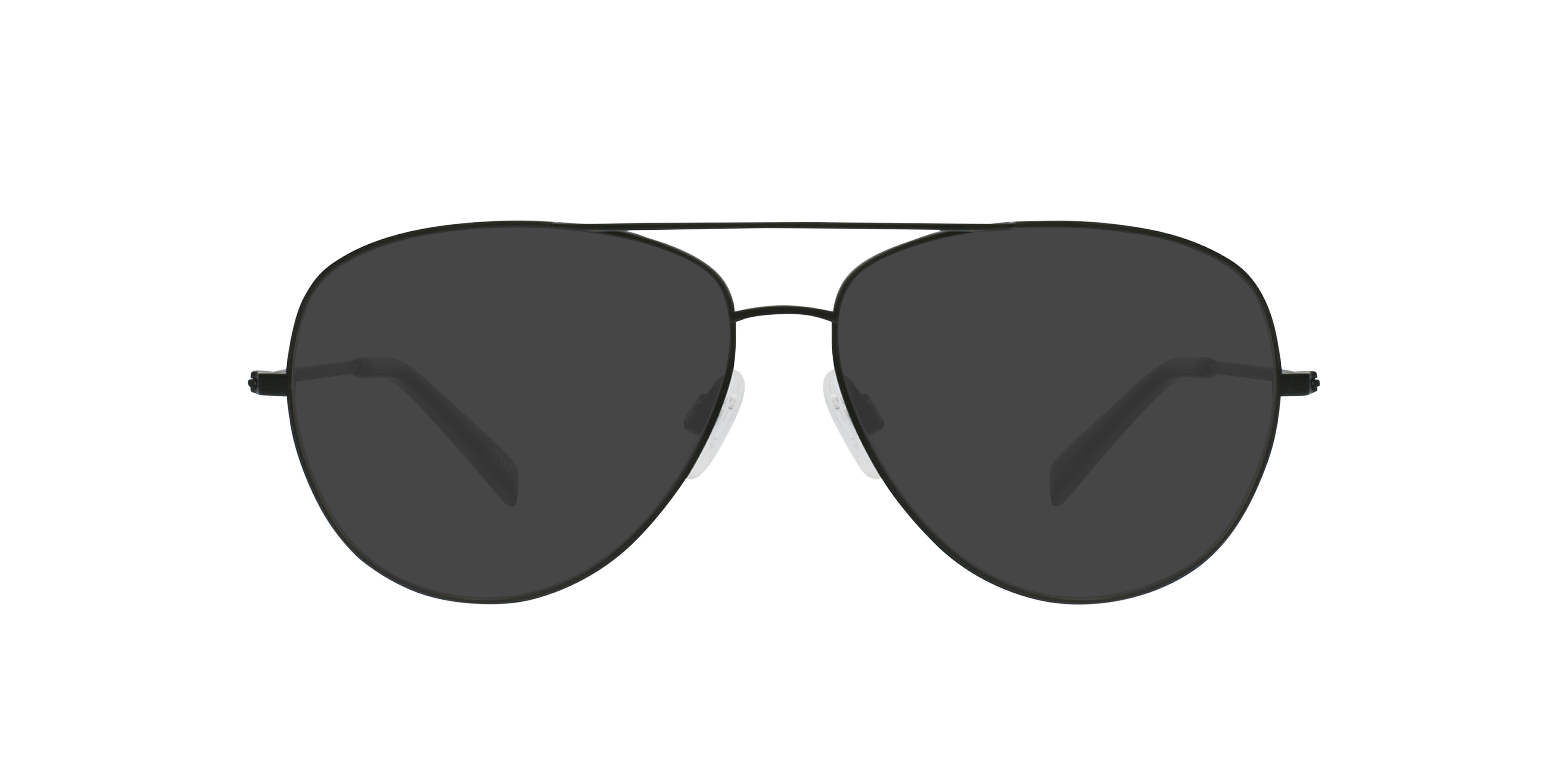 Maverick Black Titanium TitaanEyeglass Frames van B24, met getinte lenzen