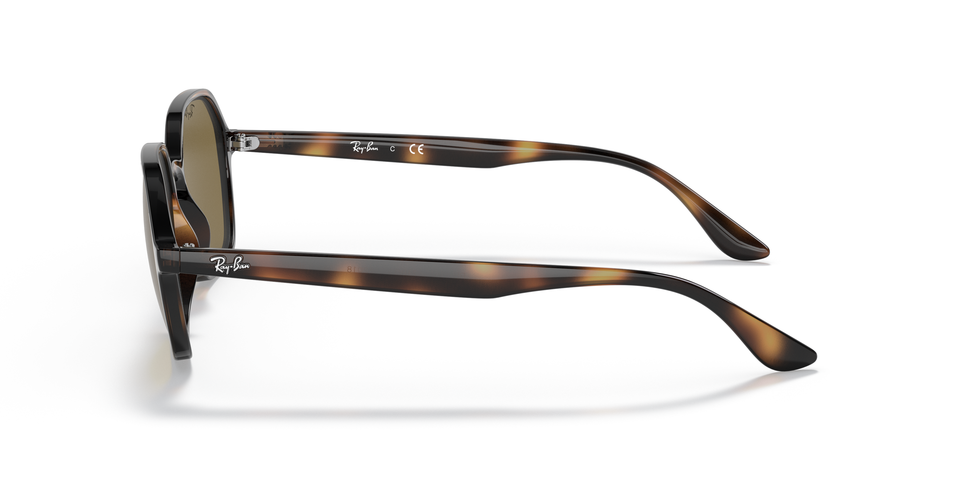 RB4361 Havana KunststoffSunglass Frames von B24, Seitenansicht