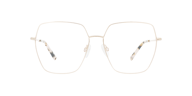 Vivien Rose Gold Metal MetallEyeglass Frames von B24, Vorderansicht