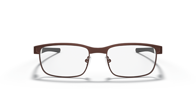 Surface Plate™ Satijnglans Corten TitaanEyeglass Frames van B24, Vooraanzicht
