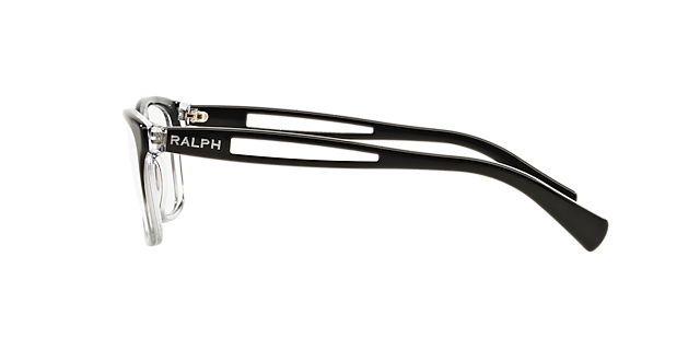 RA7069 Zwart AcetaatEyeglass Frames van B24, Zijaanzicht