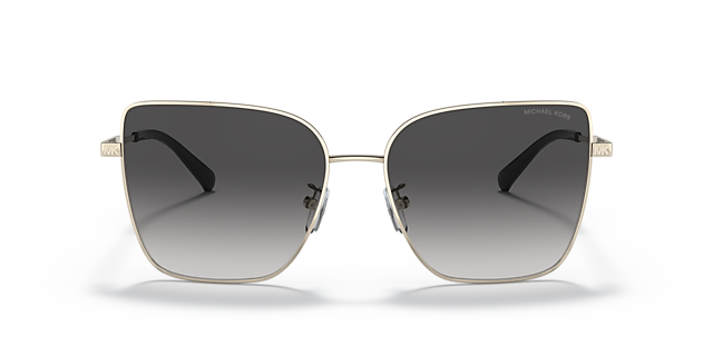MK1108 Hellgold MetallSunglass Frames von B24, Vorderansicht