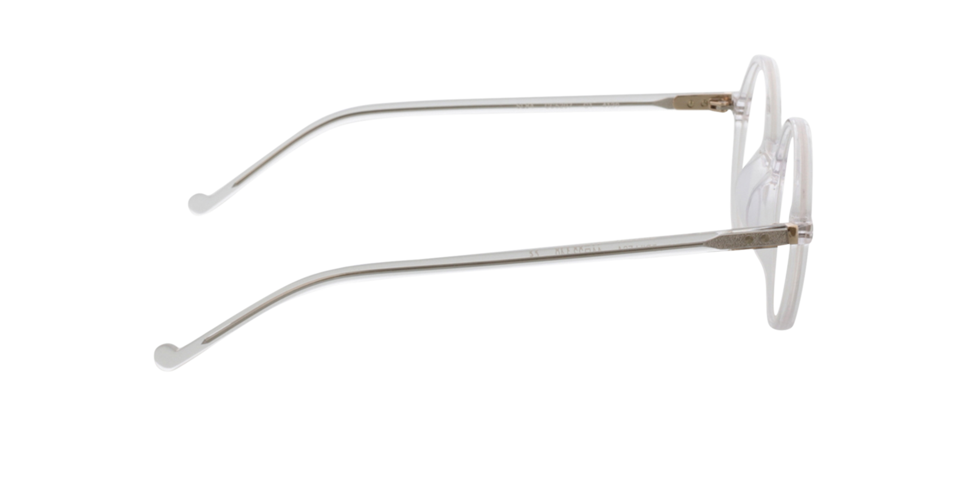 Torello Kristal AcetaatEyeglass Frames van B24, Zijaanzicht