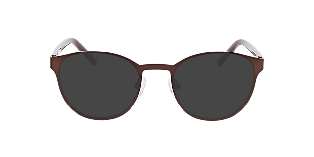 Lima Mat bordeauxrood MetaalEyeglass Frames van B24, met getinte lenzen