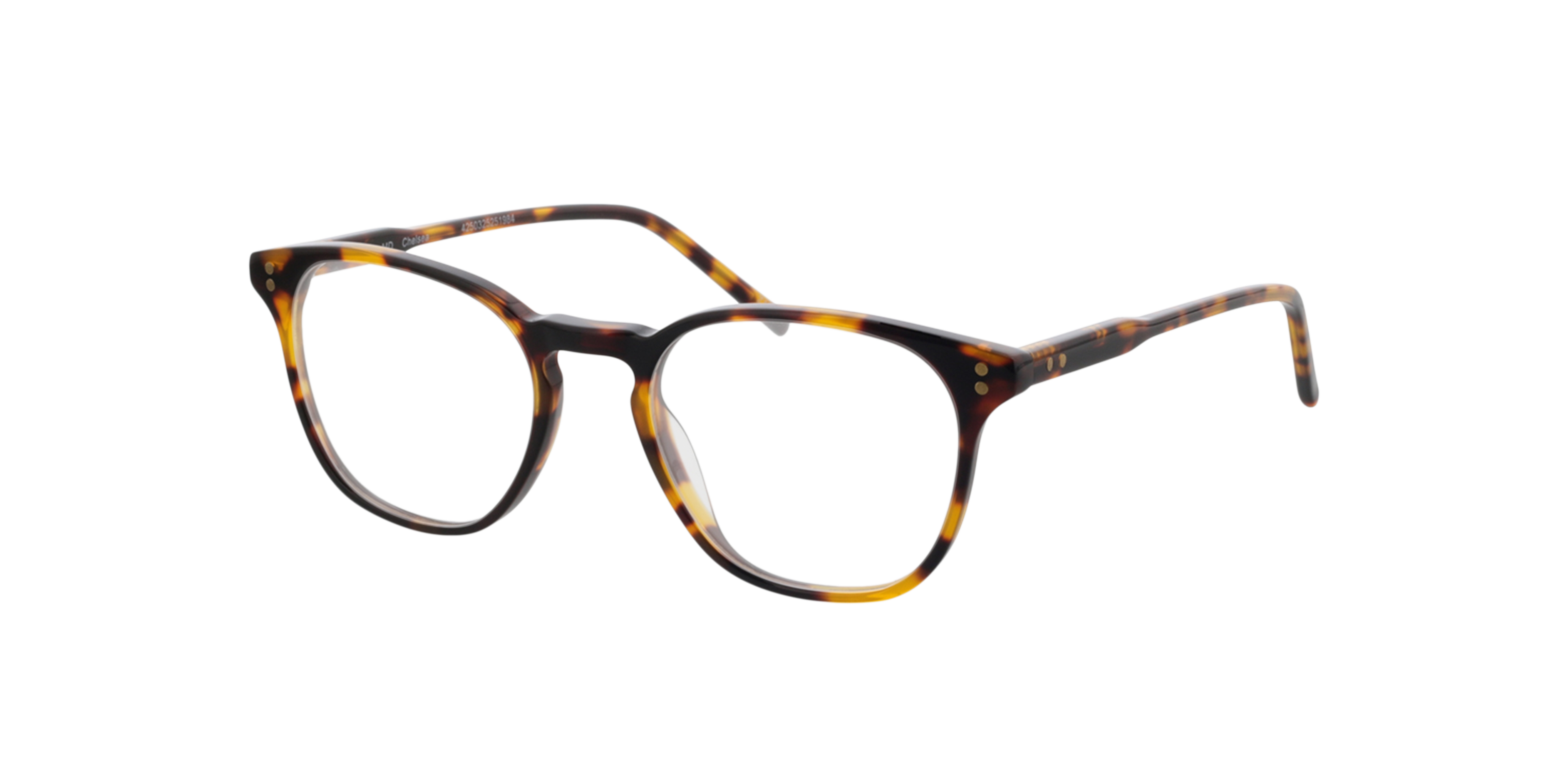Chelsea Havana AcetatEyeglass Frames von B24, Dreiviertelansicht