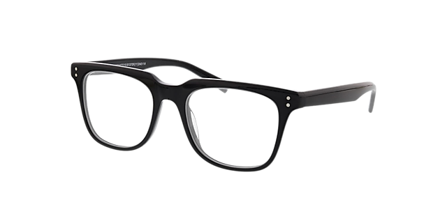 George Zwart & Zilver AcetaatEyeglass Frames van B24, Hoekweergave