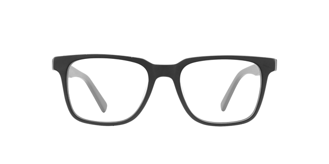 Balthazar Zwart AcetaatEyeglass Frames van B24, Vooraanzicht