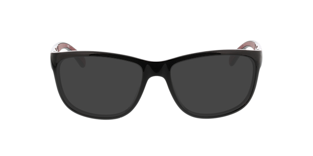 Pulse Zwart & rood KunststofEyeglass Frames van B24, met getinte lenzen