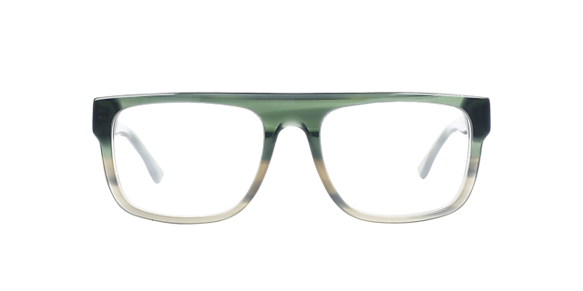 Jagger Khaki Fade AcetaatEyeglass Frames van B24, Vooraanzicht