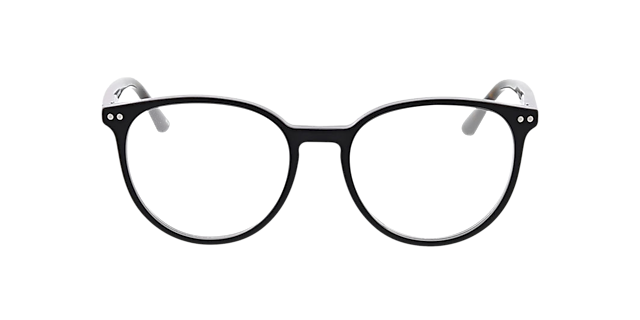 Sevilla Zwart AcetaatEyeglass Frames van B24, Vooraanzicht