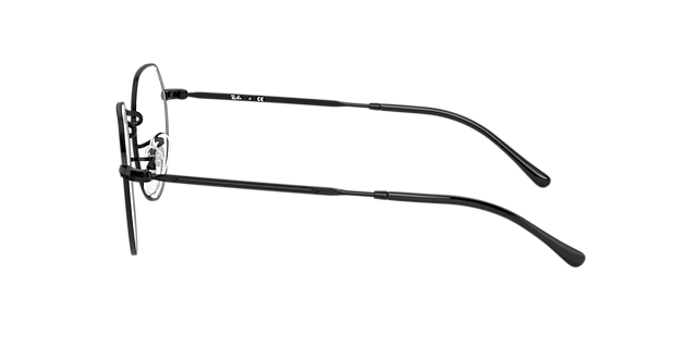 RB6465 Schwarz MetallEyeglass Frames von B24, Seitenansicht
