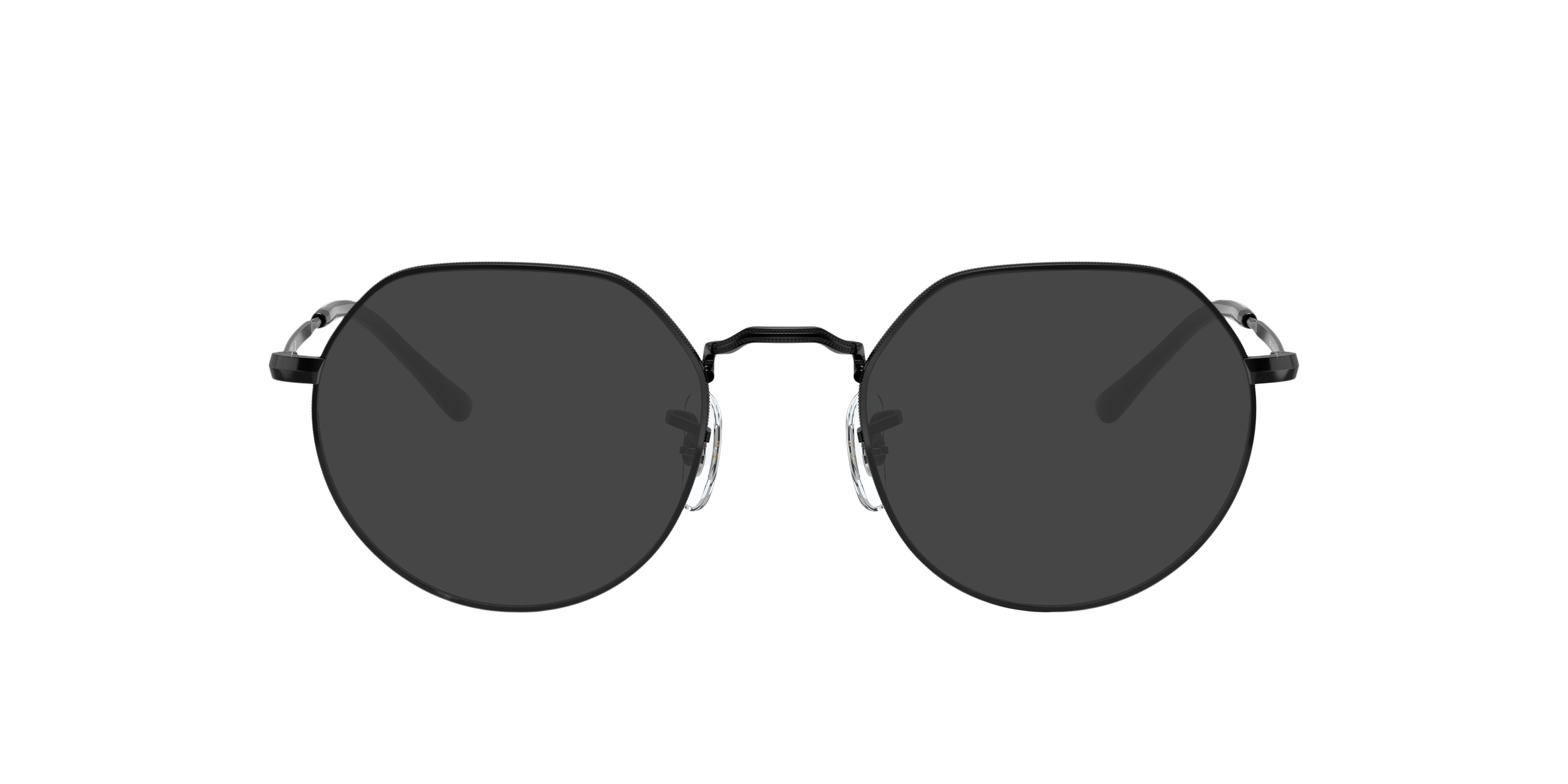 RB6465 Schwarz MetallEyeglass Frames von B24, mit getönten Gläsern