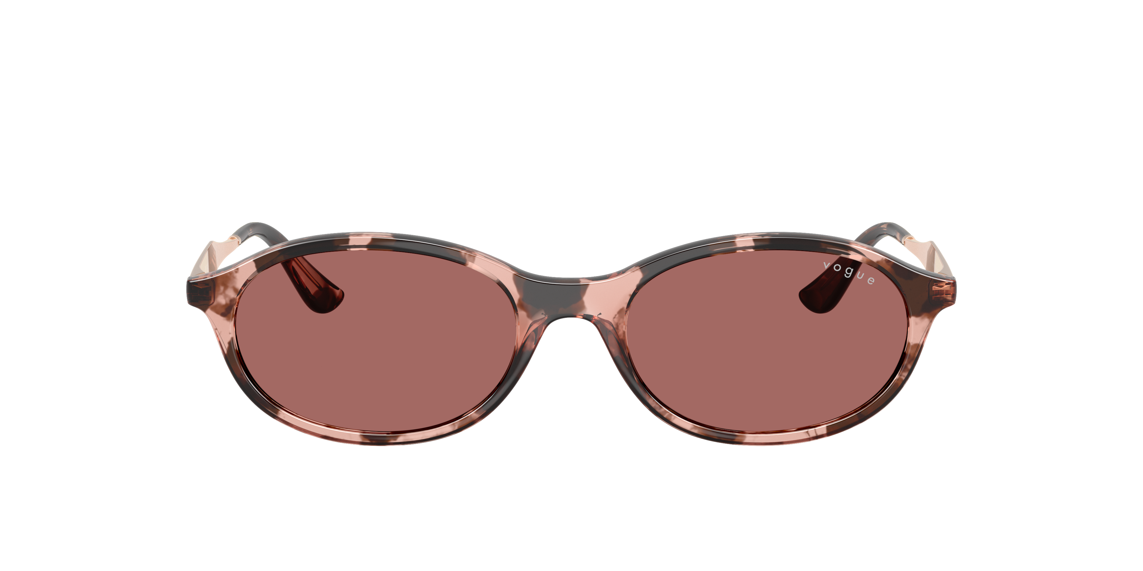 VO5625S Rose Havana KunststoffSunglass Frames von B24, mit getönten Gläsern