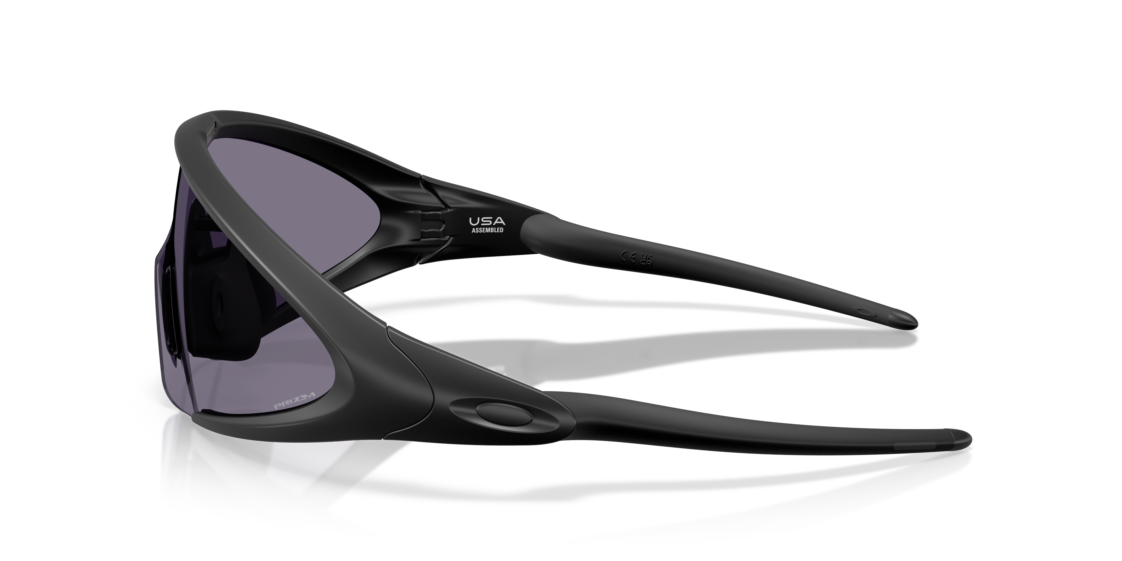 Oakley Ellipse Matt Schwarz KunststoffSunglass Frames von B24, Seitenansicht