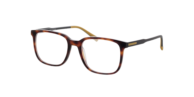 Phoenix Havana AcetatEyeglass Frames von B24, Dreiviertelansicht