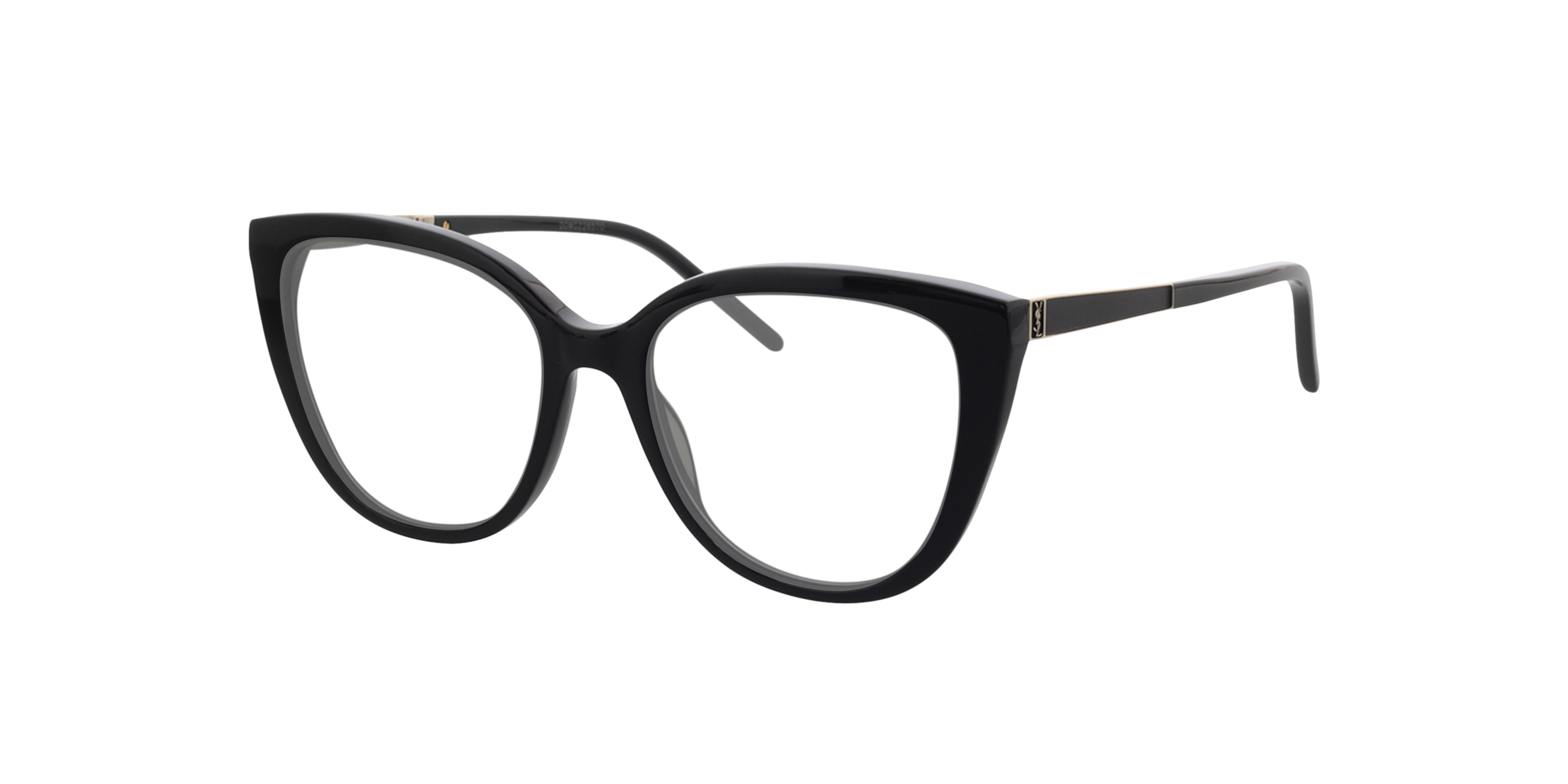 SL M70-002 Schwarz AcetatSunglass Frames von B24, Dreiviertelansicht