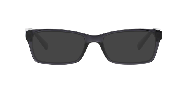 AX3007 Glanzend Transparant Grijs KunststofEyeglass Frames van B24, met getinte lenzen