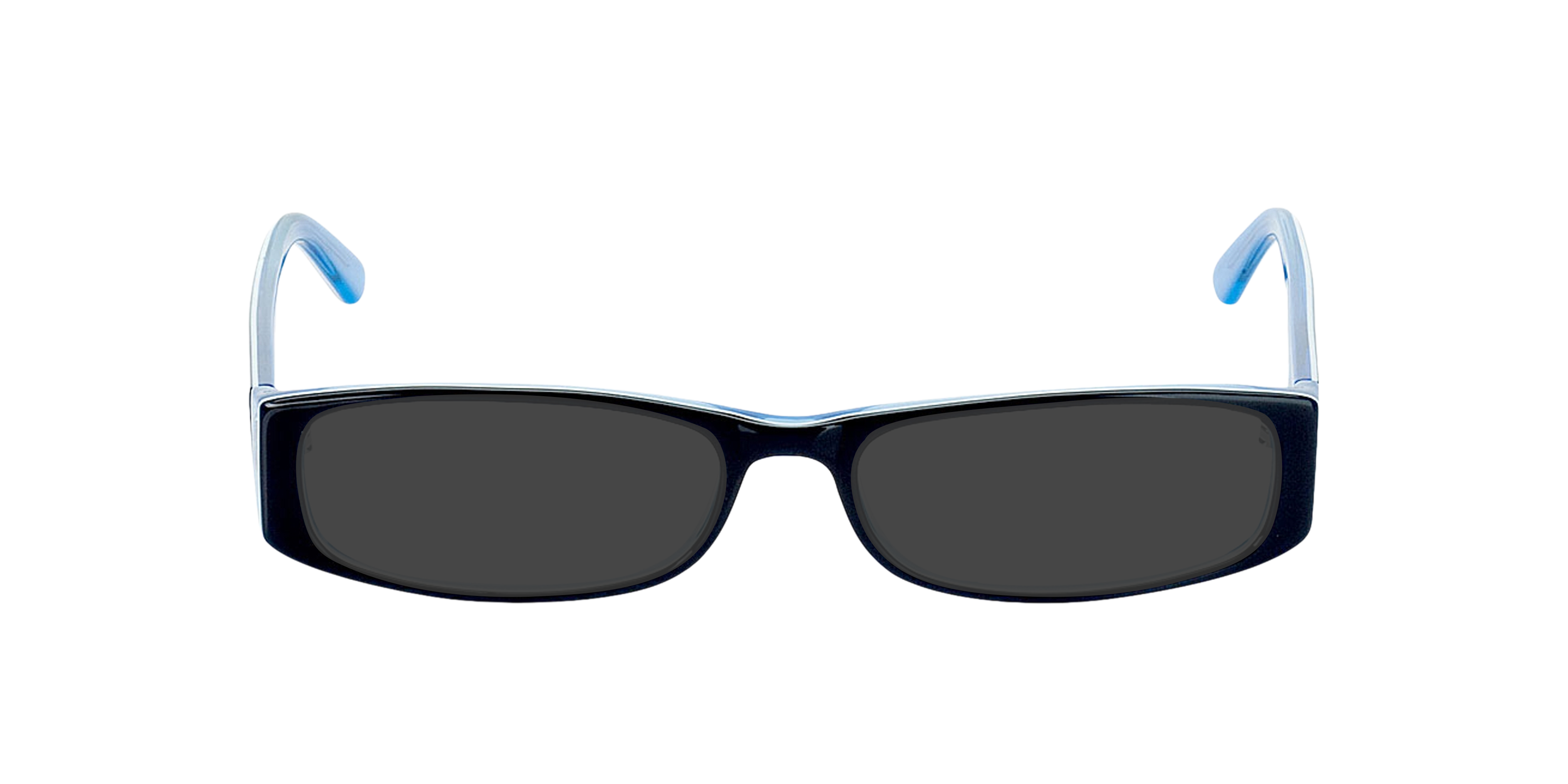 Florence Donkerblauw  &  blauw AcetaatEyeglass Frames van B24, met getinte lenzen