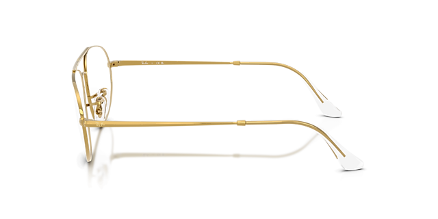 RB6645 Legend Gold MetaalEyeglass Frames van B24, Zijaanzicht