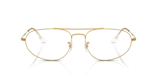 RB6645 Legend Gold MetaalEyeglass Frames van B24, Vooraanzicht