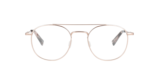 Merlin Rose Gold Titanium TitanEyeglass Frames von B24, Vorderansicht