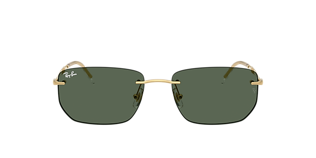 RB3768 Arista Gold MetallSunglass Frames von B24, mit getönten Gläsern