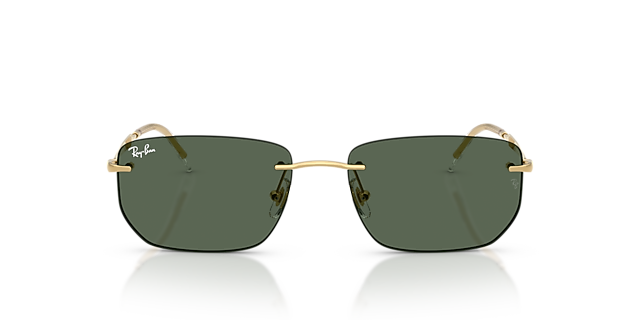 RB3768 Arista Gold MetallSunglass Frames von B24, Vorderansicht