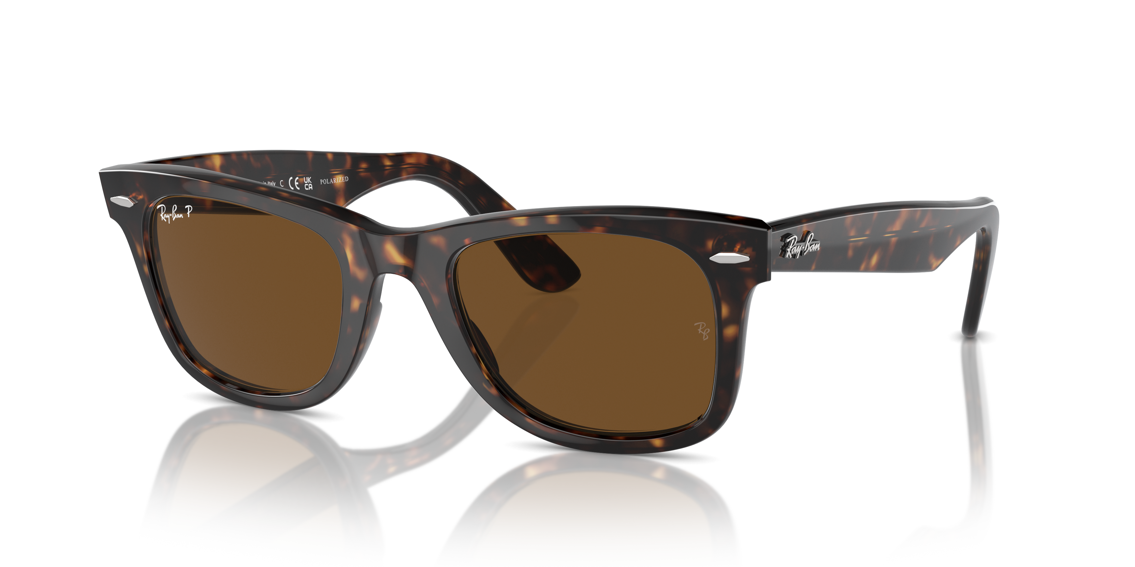 RB2140 Tortoise AcetatSunglass Frames von B24, Dreiviertelansicht