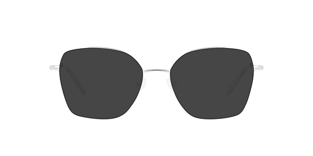 Lotte Silver Metal MetallEyeglass Frames von B24, mit getönten Gläsern