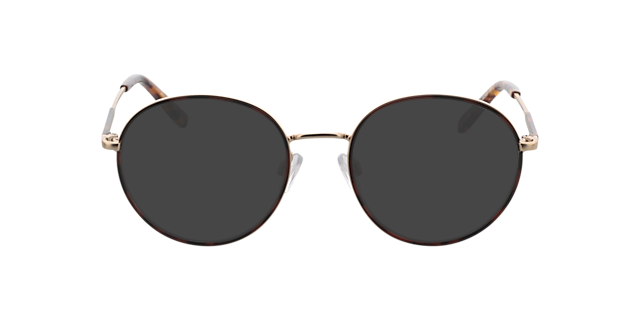 Mallow Goud  &  Havana MetaalEyeglass Frames van B24, met getinte lenzen