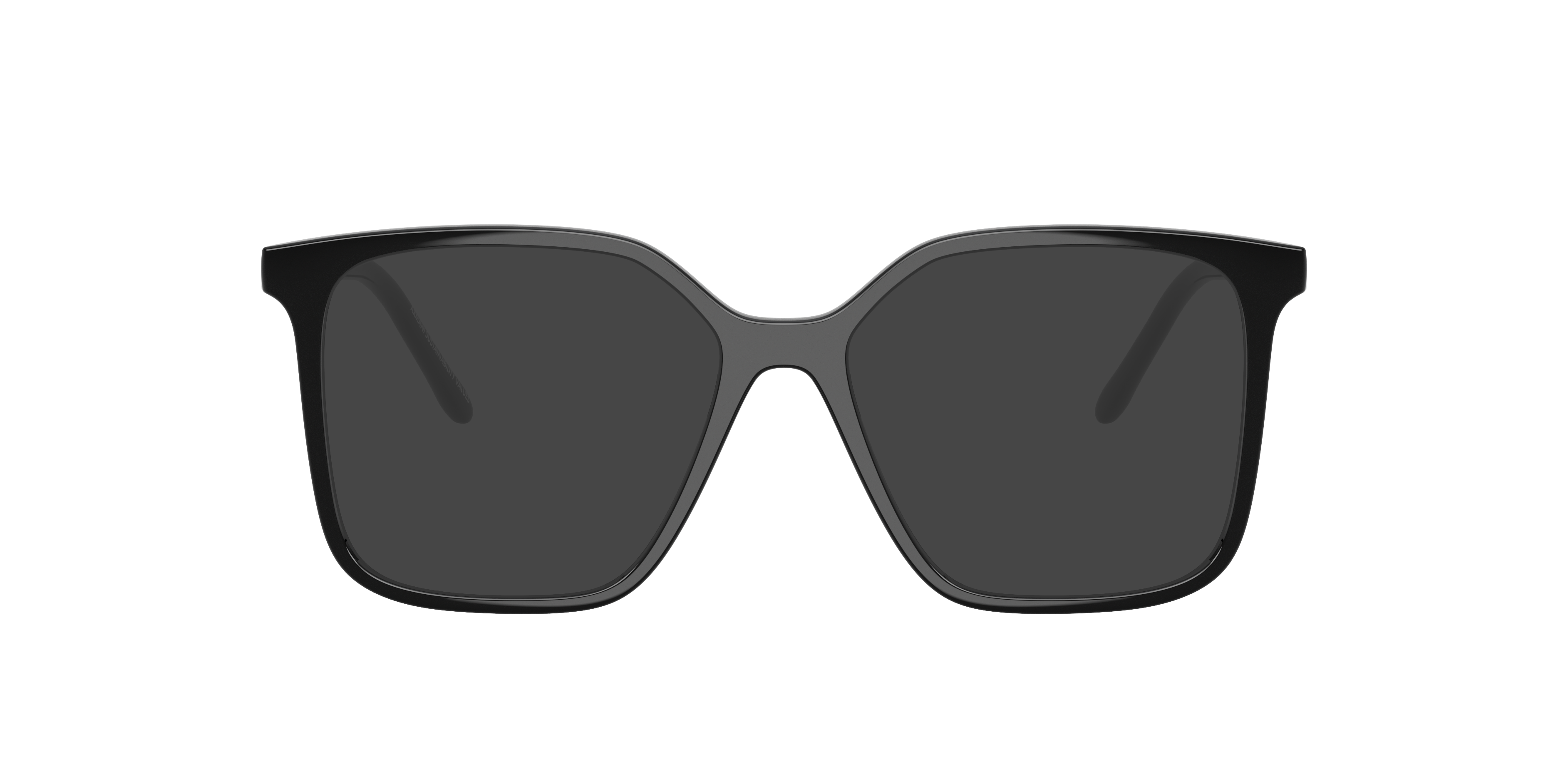 AX3132 Glanzend zwart KunststofEyeglass Frames van B24, met getinte lenzen