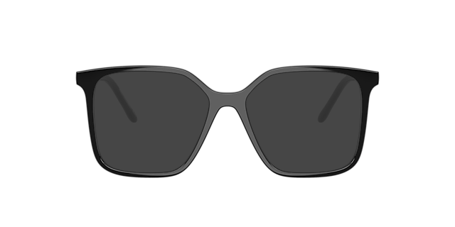 AX3132 Schwarz glänzend KunststoffEyeglass Frames von B24, mit getönten Gläsern