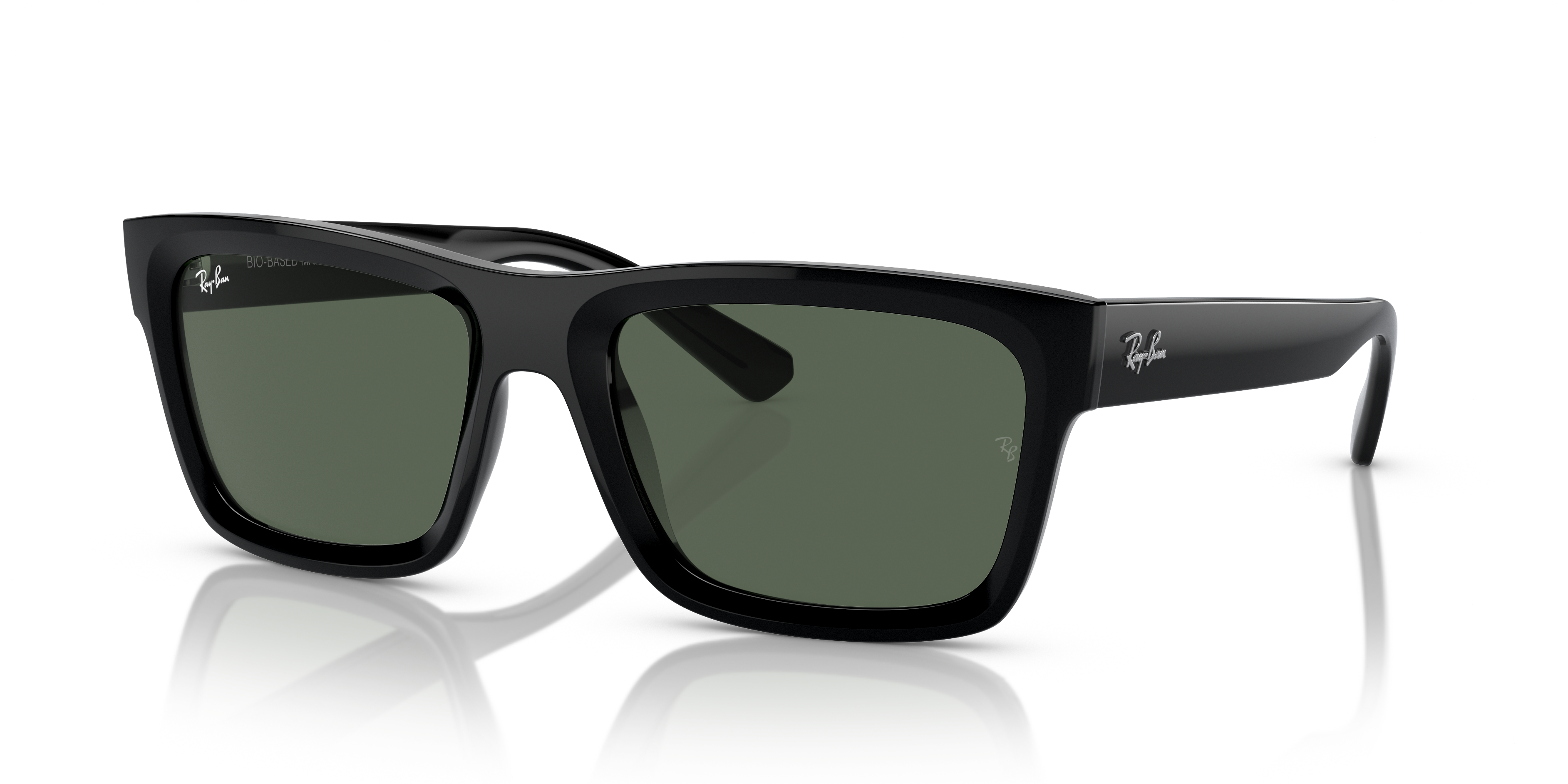 RB4396 Schwarz KunststoffSunglass Frames von B24, Dreiviertelansicht